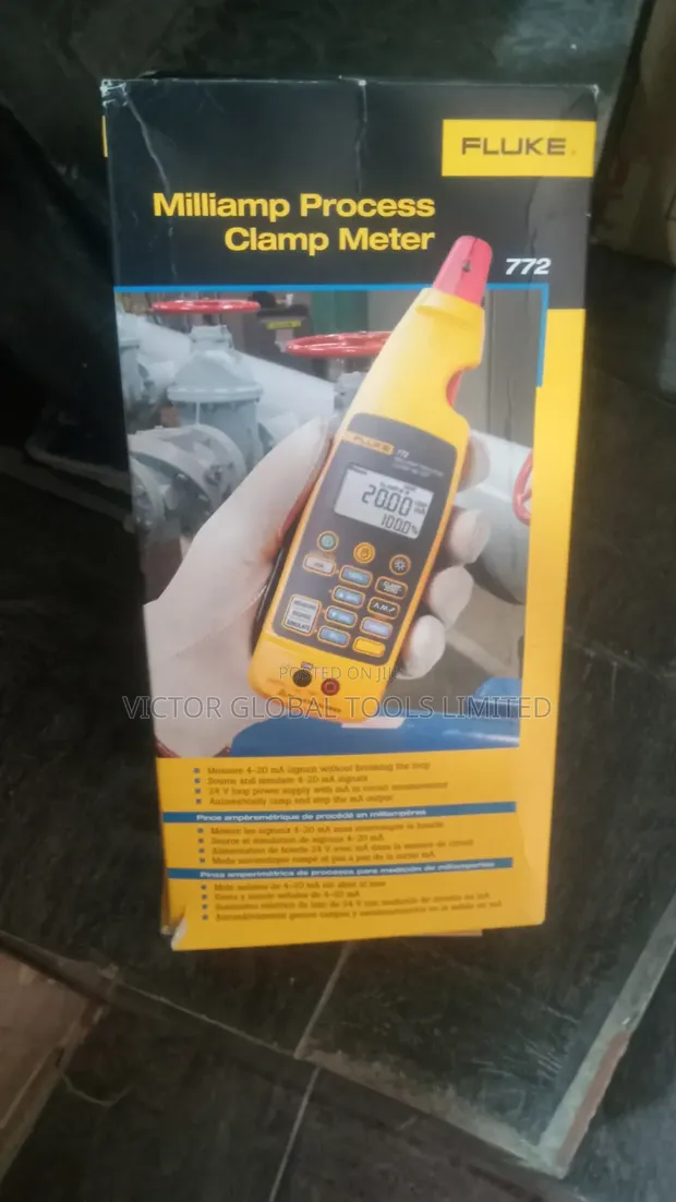 Fluke 772 Milliamp Process Clampmeter - 1