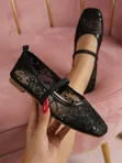 Shein Mary Jane Ballet Flats - Baki - 1