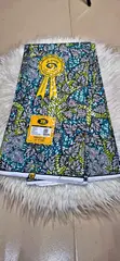 Stone Ankara Fabric (6/12 Yards) - 2