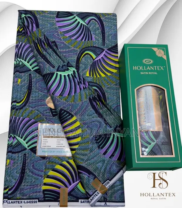 Luxury Hollantex Royal Satin Fabric - 1