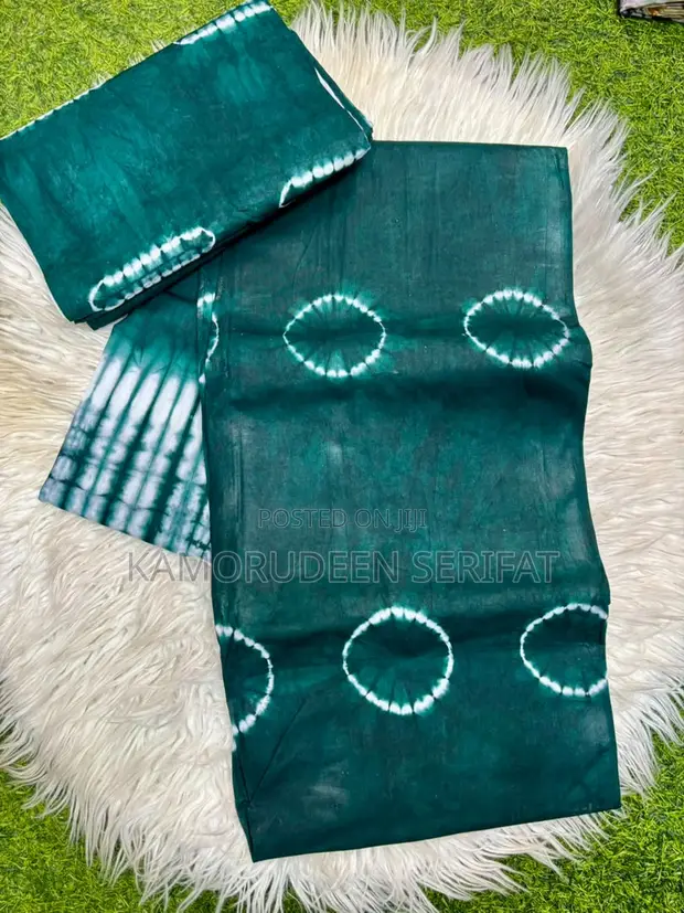 Tye and Dye Adire Kampala Fabric (5 Yards) - 1