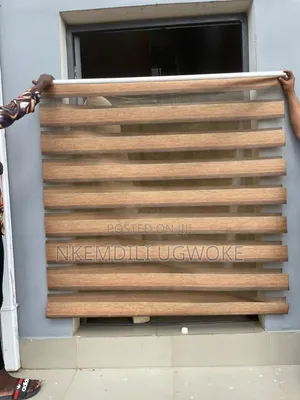 Used Home Interiors Window Blind - Brown