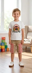 Angel Boys 2-Piece Cotton & Denim Kayi Set - 3