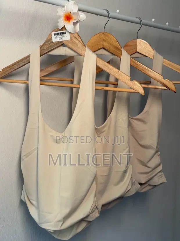Fashion Nova Halter Neck Basic Top - Brown - 1