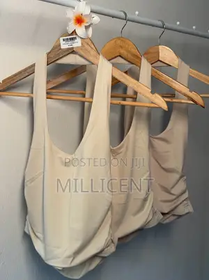 Fashion Nova Halter Neck Basic Top - Brown