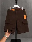 Louis Vuitton Short Nicker Na Mata Gaskiya Brown XXL - 2
