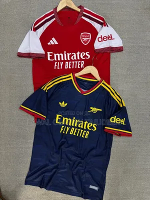Arsenal Home and Away Club Jerseys - Brand New