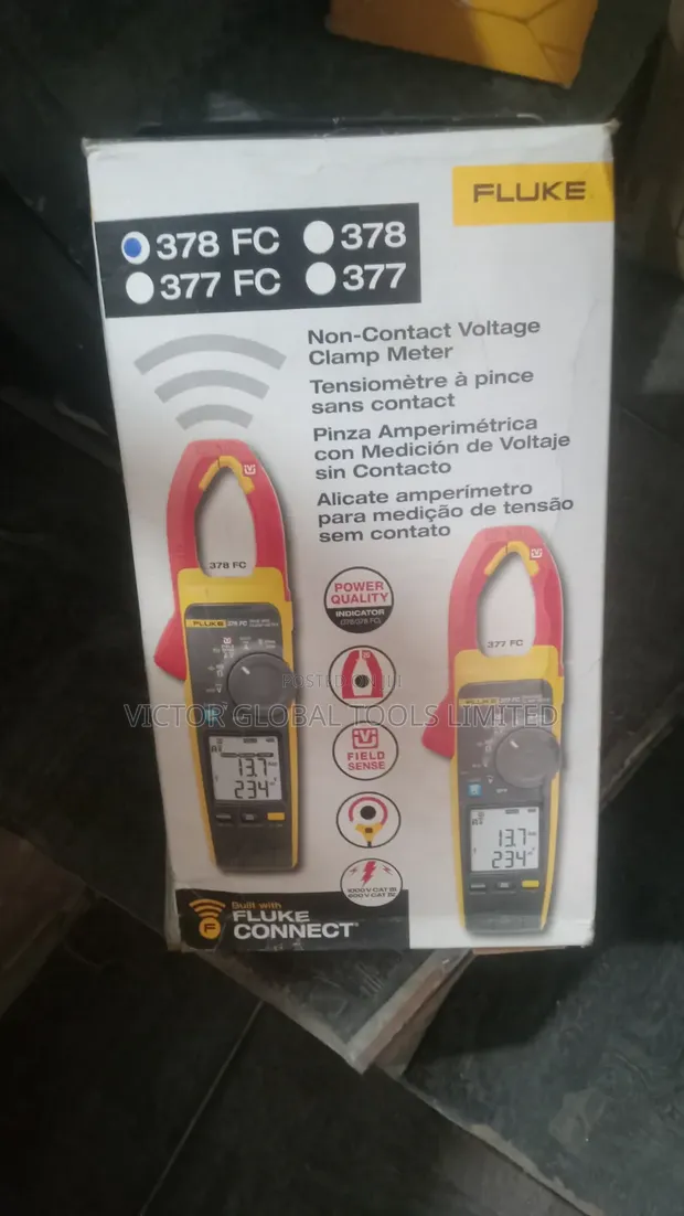 Fluke 378 FC Clamp Meter Mai Amfani Da Non-Contact Voltage - 1