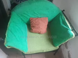 Used Furniture Set: 3-Seater, 2-Seater, 1-Seater Sofa, Dining Table with 6 Chairs