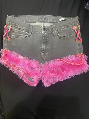 Luxury Fur Bum Shorts - Sabon Kaya