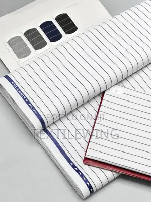 Celebrity Plus - Bold Stripe Wool Fabric