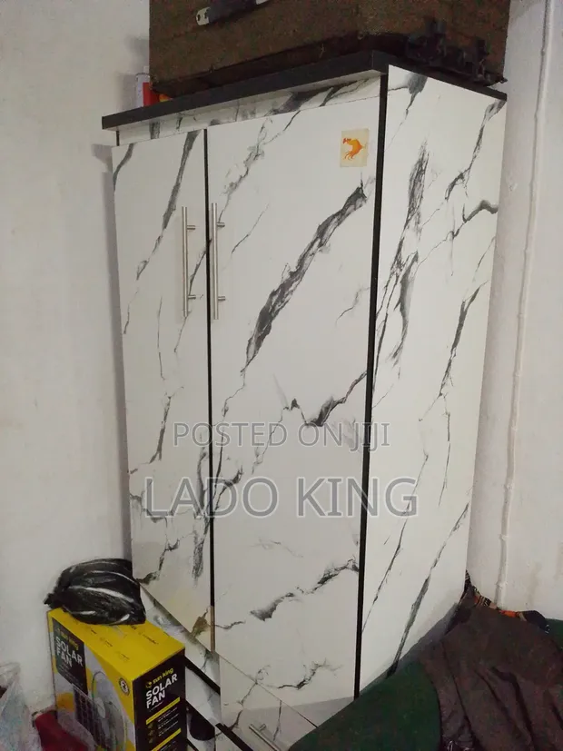 Standard Farar Canvas Wardrobe - Kofofi 2 - 1
