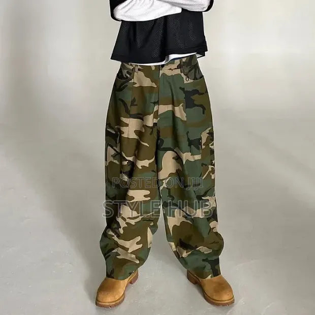 EA7 Camo Cargo Trousers - Brand New - 1