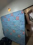 6x6 Bed Frame and Mattress - Used - 2