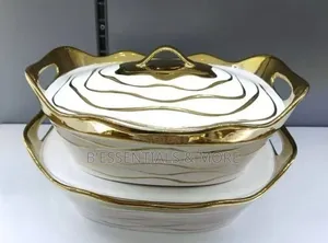Luxury 2-Piece Ceramic Dish Set