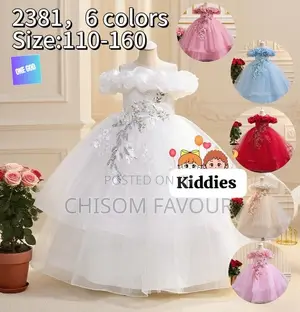 Brand New Ball Gown for Kids (Ages 4-12)