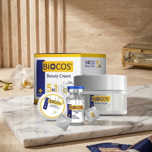 BiOCOS 5-in-1 Emergency Brightening Beauty Cream Kit - 1