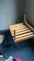 3.5 x 6 Bed Frame + Bed Stand - 2
