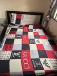Bed Frame - White, Used - 2