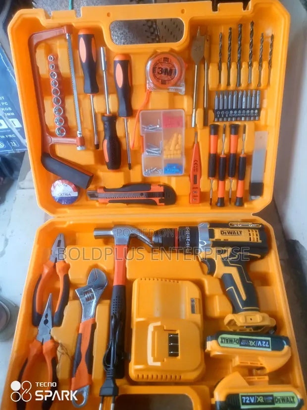 Sabon Dewalt 72V Mai Ƙarfi Mai Ƙarfi Tare da Saitin Kayayyaki - 1