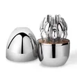 24pcs Luxury Egg Shape Cutlery Set - 2