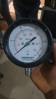 Ashcroft Pressure Gauge 0-25bar/Psi Side Connection 1/2" Thread - 1