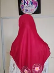 KFA Zahra Hijab - Kyakkyawan Hijab Mai Furen Appliqué - 2