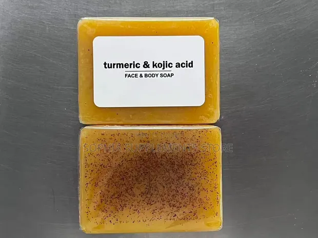 Turmeric and Kojic Soap for Radiant Skin - 1