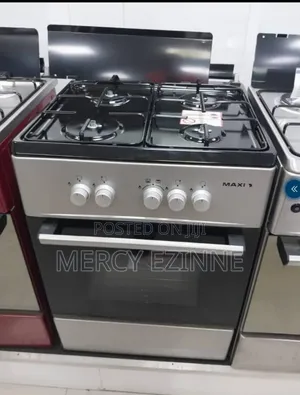 4 Burner Standing Gas Cooker with Oven Light