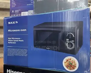 Maxi 20L Manual Microwave Oven 700W - Black