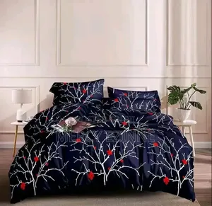 Saitin Duvet 6x6 tare da Bedding da Pillowcases