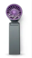 Rechargeable Hand Fan - Digital Display, 100 Speeds - 1