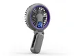 Rechargeable Hand Fan - Digital Display, 100 Speeds - 3