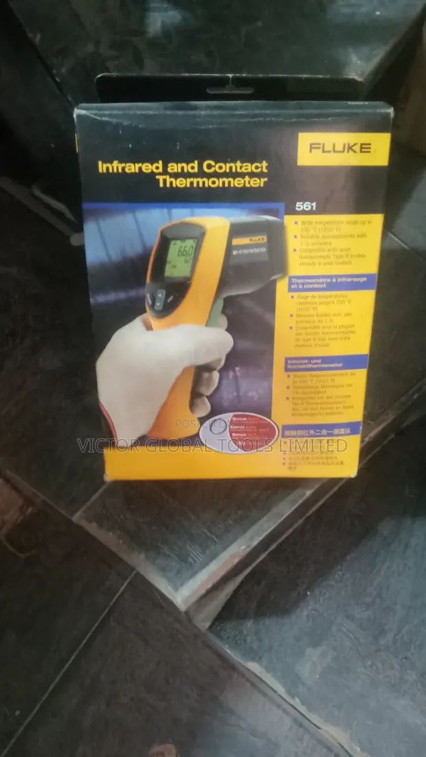 Fluke 561 Infrared and Contact Thermometer - 1
