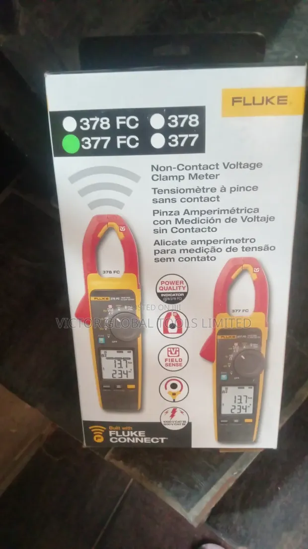 Fluke 377 FC Non-Contact Voltage Clamp Meter - 1