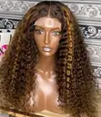Luxury Hair Bundles: Brown Gold Pixie Curls, Bone Straight, Bouncy Curls - 3