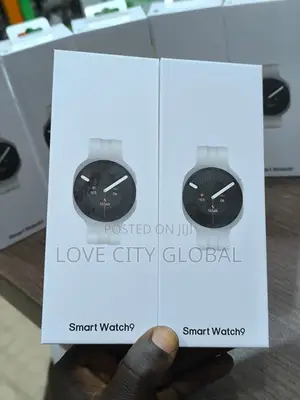 Smart Watch 9 Round AMOLED Touch Screen Smartwatch