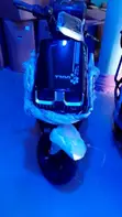 New 2025 Black Electric Scooter - 1