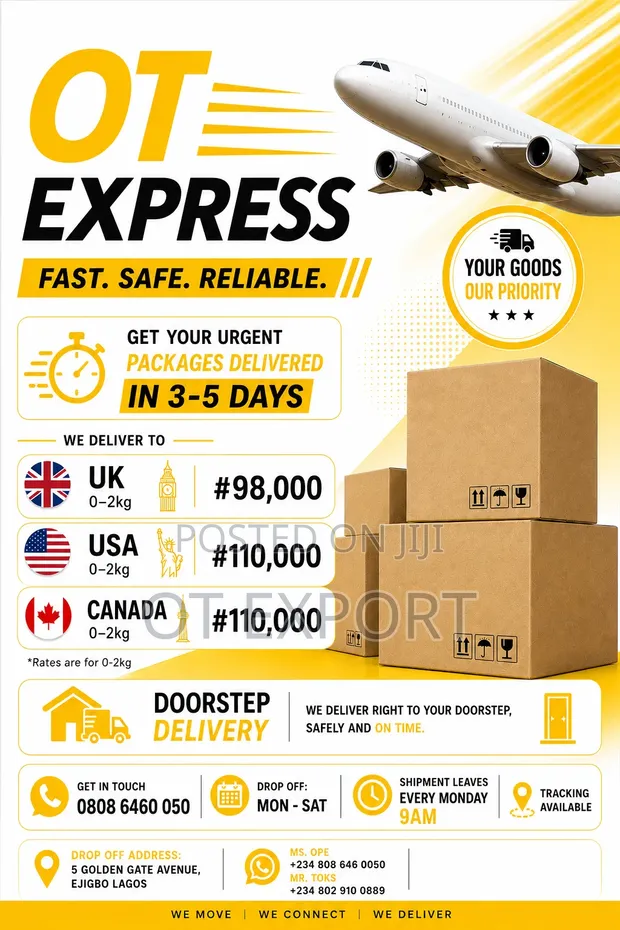 OT Express Cargo: Saurin Isarwa Mai Inganci - 1