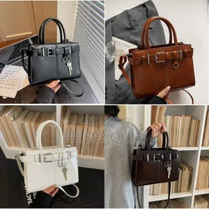 Classy Vintage Mini Handbag with Belt - 4 Colors