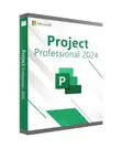 Microsoft Project 2024 Professional - 5 User Lifetime Retail License - 1