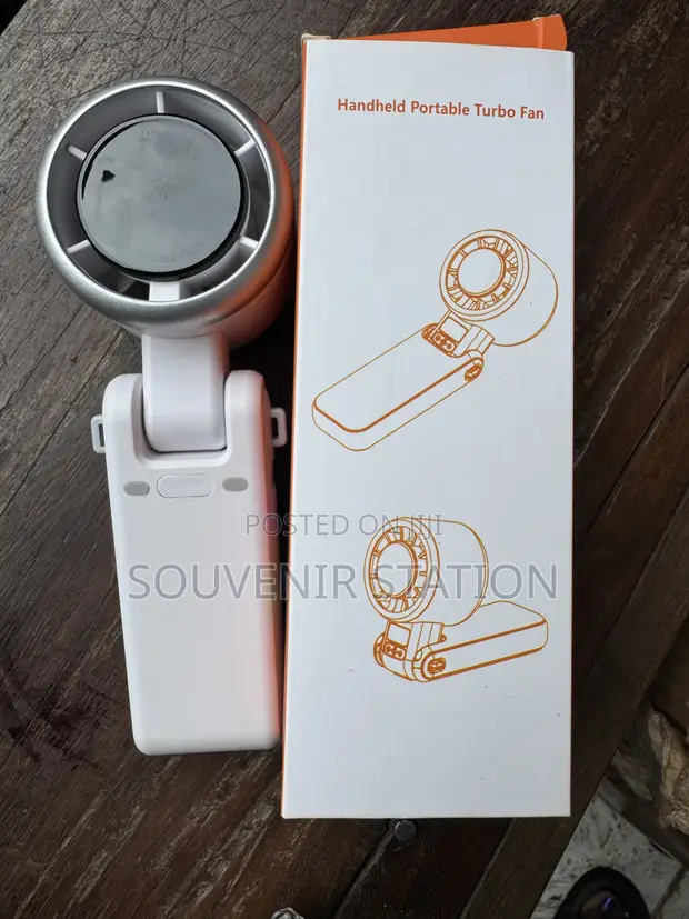 5-Speed Rechargeable Handheld Fan - 1
