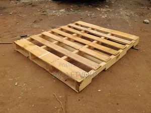 Wooden Pallet Bed Frame - Rustic Style