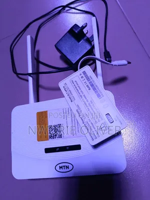 MTN 4G Router - An Kadan Amfani