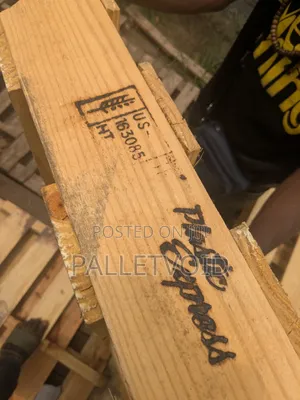 Heat Treated Wooden Pallet - ISPM-15 Certified