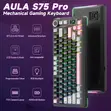 Aula S75 Pro Wireless Mechanical Keyboard with Screen & Knob - 3