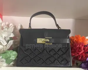 Goodpatner Classic Handbag - Black Genuine Leather
