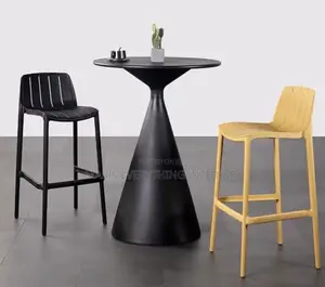 Luxury 2 Bar Stool & 1 Cone High Table Set (Free Delivery)