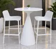 Luxury 2 Bar Stool & 1 Cone High Table Set (Free Delivery) - 2