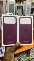 Apple iPhone 17/18 Silicone MagSafe Case - Black - 1